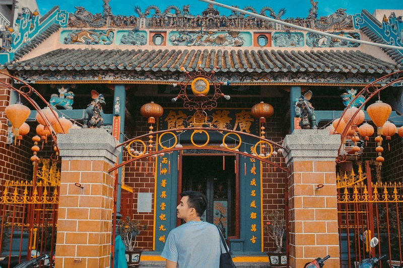 ngôi chùa vãn cảnh đẹp ở Cần Thơ
