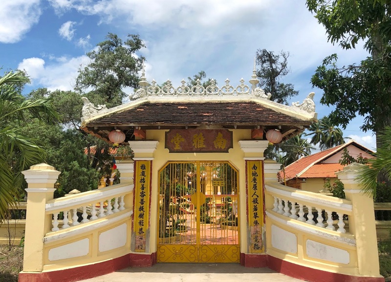 ngôi chùa vãn cảnh đẹp ở Cần Thơ